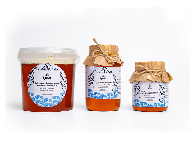 Высокогорный мёд Алтайский хребет